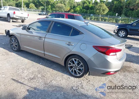 2020 Hyundai Elantra Limited z USA, uszkodzony, nr VIN KMHD84LF3LU884543